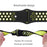 26mm Two-tone Silicone Watch Band for Garmin Fenix 5X - Black / Green - 2