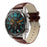 22mm Crocodile Texture Genuine Leather Watch Strap Replacement for Huawei Watch GT/ Watch 2 Pro/Honor Watch Magic - Brown - 4