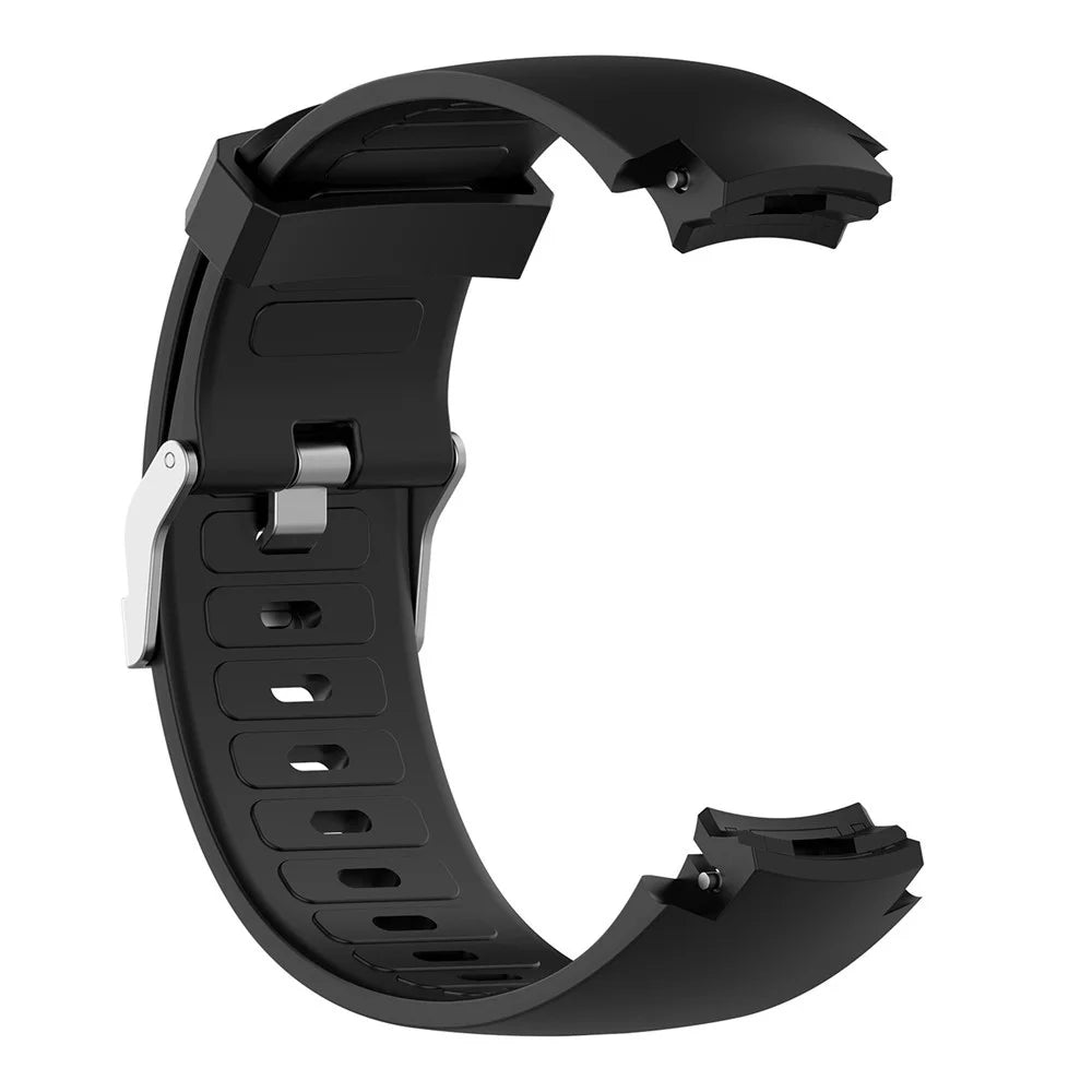 Silicone Wrist Strap Replacement for Huami Amazfit Verge 3 - Black - 3