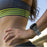 Pattern Printing Soft Silicone Watch Band for Garmin Forerunner 220 / 230 / 235 / 620 / 630 - All Black - 4