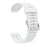 Round Holes Silicone Watch Band Strap for Garmin Forerunner 220 / 230 / 235 / 620 / 630 - White - 1