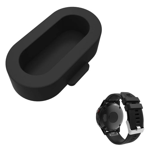Silicone Anti-dust Plug for Garmin Fenix 5S / 5 / 5X - Black - 1