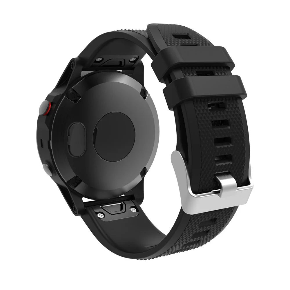 Silicone Anti-dust Plug for Garmin Fenix 5S / 5 / 5X - Black - 2