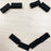 100PCS/Pack Silicone Buckle Ring Loop Holder for Smart Bracelet Watch Band, Size: 20mm - Black - 3