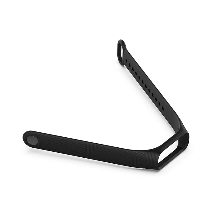 Twill Design Silicone Smart Watch Replacement Strap for Samsung Galaxy Fit-e SM-R375NZKAMID - Black - 4