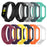 Twill Design Silicone Smart Watch Replacement Strap for Samsung Galaxy Fit-e SM-R375NZKAMID - Black - 6