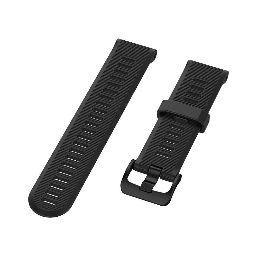 Silicone Smart Watch Band for Garmin Forerunner 945/935/Fenix 5 - Black - 5