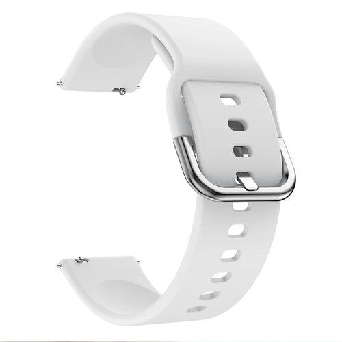 20mm Silicone Smart Watch Band for Garmin Forerunner 245 - White - 1