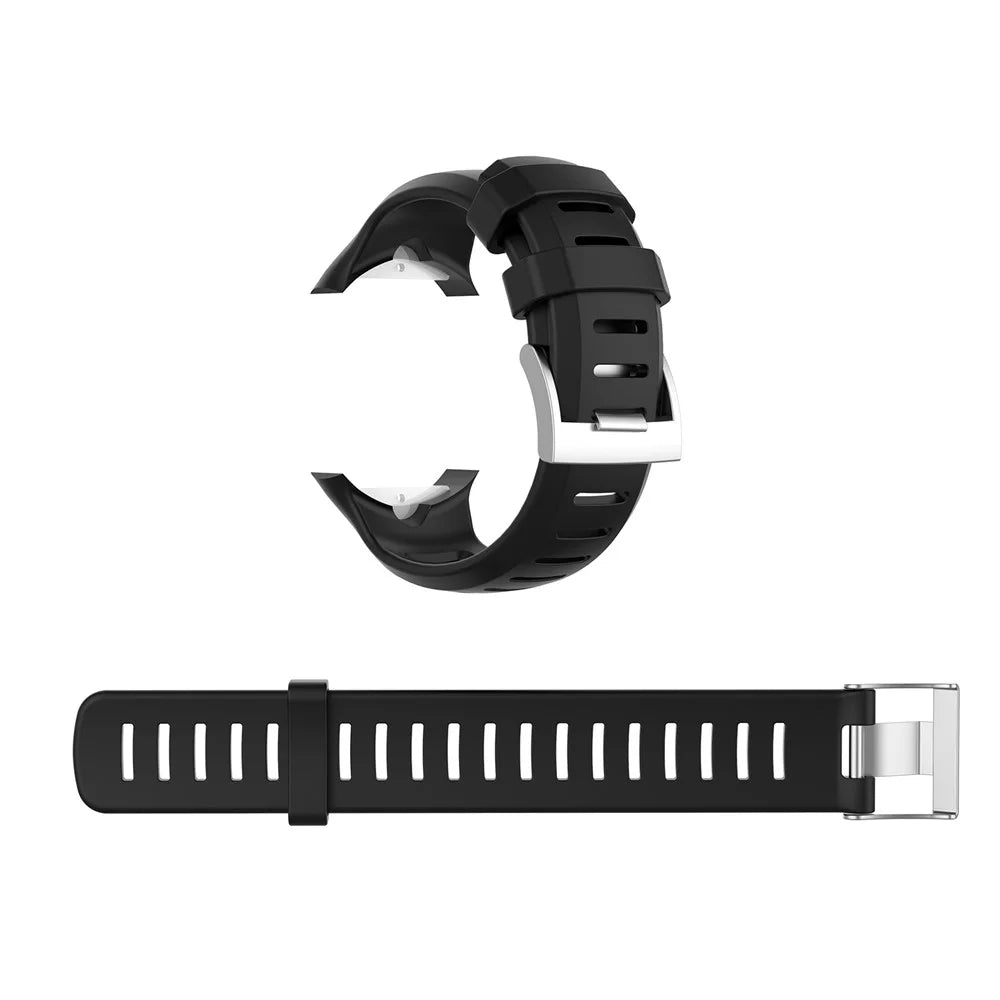 Silicone Smart Watch Replacement Band with Additional 172mm Strap for Suunto D6 Dive/ D6i Novo/Zulu - Black - 4