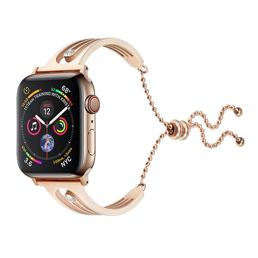 Metal Watch Bracelet Band Replacement for Apple Watch Series 6 / SE / 5 / 4 44mm / Series 3 2 1 Watch 42mm - 1