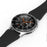 Anti Scratch Stainless Steel Metal Bezel Ring Protective Accessories for Samsung Galaxy Watch 46mm - Black Ring White Text - 3
