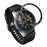 Anti Scratch Stainless Steel Metal Bezel Ring Protective Accessories for Samsung Galaxy Watch 46mm - Black Ring White Text - 6