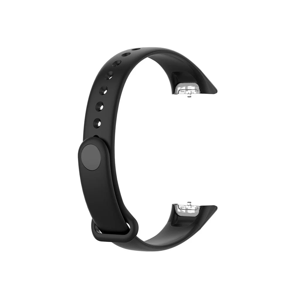 Silicone Smart Watch Replacement Strap for Samsung Galaxy Fit SM-R370 - Black - 1