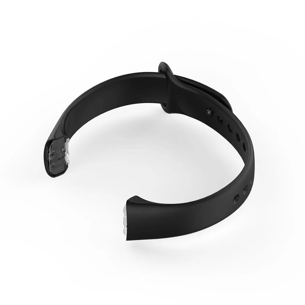 Silicone Smart Watch Replacement Strap for Samsung Galaxy Fit SM-R370 - Black - 2