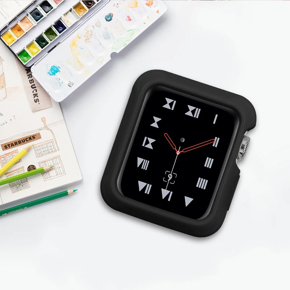 Flexi TPU Watch Case for Apple Watch Series 3/2/1 38mm - Black - 3
