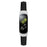 Crocodile Texture Leather Smart Watch Strap with Metal Frame for Samsung Galaxy Fit-e/SM-R375 - Black - 3
