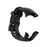 Soft Silicone Watch Band for Suunto 5 22.5mm - Black - 3