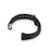 Silicone Wrist Strap Smart Watch Band Replacement for Samsung Galaxy Fit SM-R370 - Black - 5