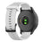 22mm Textured Soft Silicone Strap Watch Band Replacement for Garmin Vivoactive 4 - White - 2