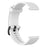 22mm Textured Soft Silicone Strap Watch Band Replacement for Garmin Vivoactive 4 - White - 4