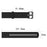22mm Textured Soft Silicone Strap Watch Band Replacement for Garmin Vivoactive 4 - White - 5