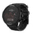 24mm Silicone Wrist Strap Replacement for Suunto 9 Baro - Black - 3