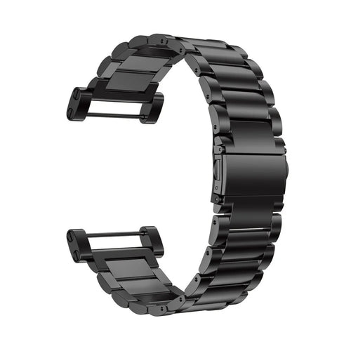 Stainless Steel Smart Watch Replacement Strap for Suunto Core - Black - 1