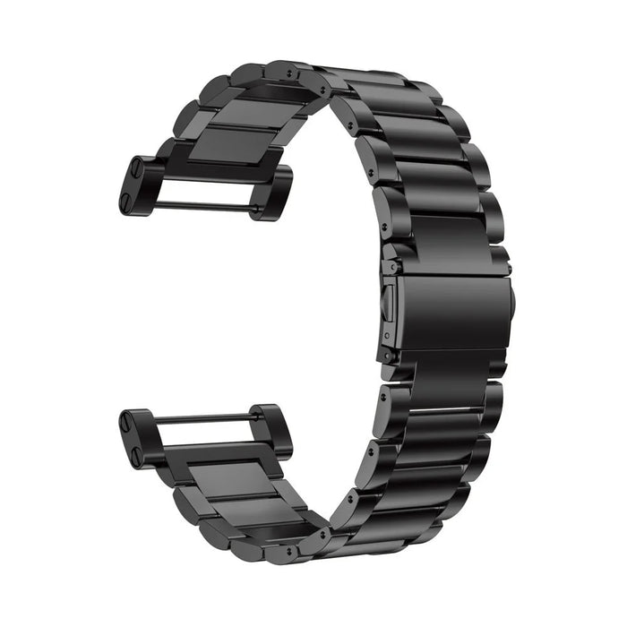 Stainless Steel Smart Watch Replacement Strap for Suunto Core - Black - 1