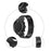 Stainless Steel Smart Watch Replacement Strap for Suunto Core - Black - 3
