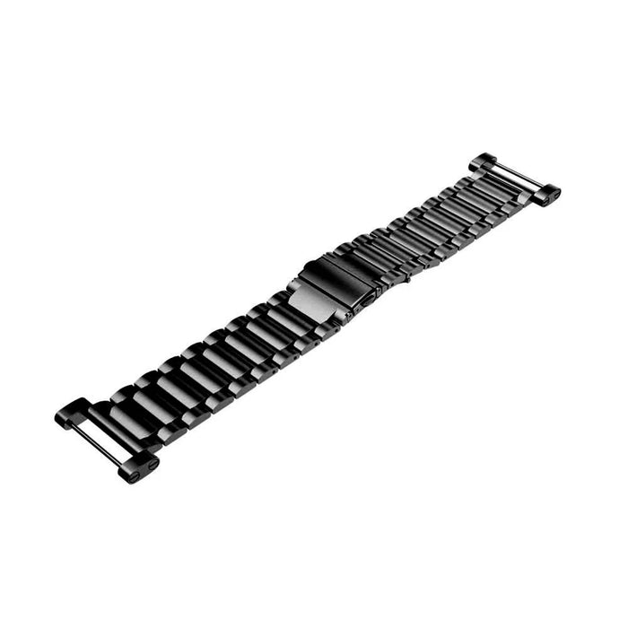 Stainless Steel Smart Watch Replacement Strap for Suunto Core - Black - 4