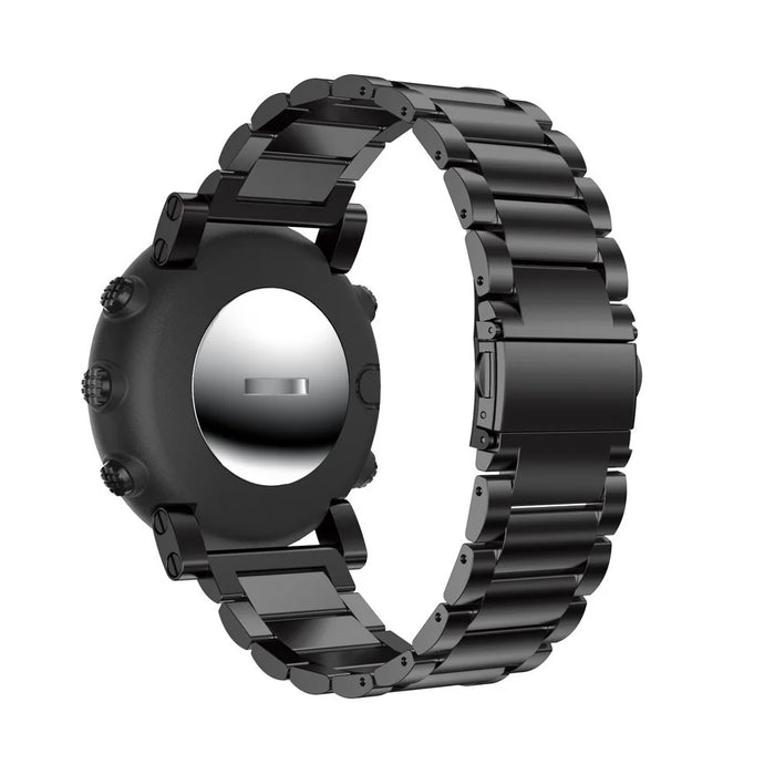 Stainless Steel Smart Watch Replacement Strap for Suunto Core - Black - 5