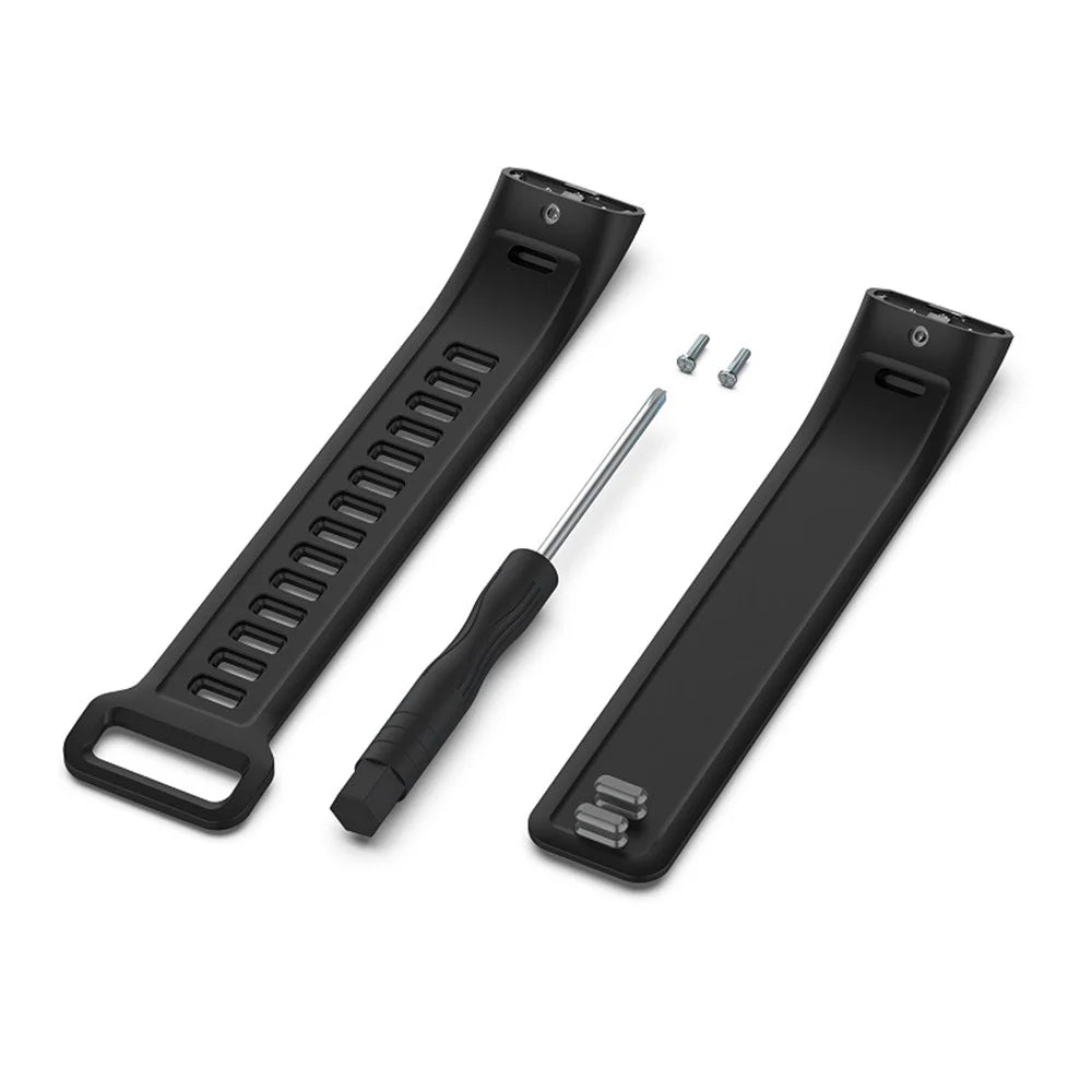 Silicone Wrist Strap Smart Watch Replacement Band for Huawei Band 2 Pro / Band 2 / ERS-B19 / ERS-B29 - Black - 4