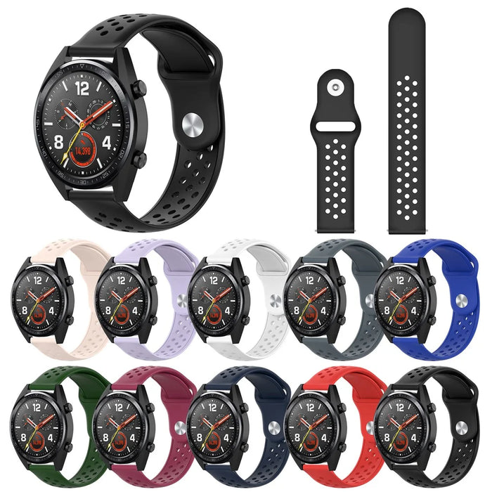 20mm Solid Color TPU Smart Watch Replacement Strap for Samsung Galaxy Watch 42mm - Black - 6