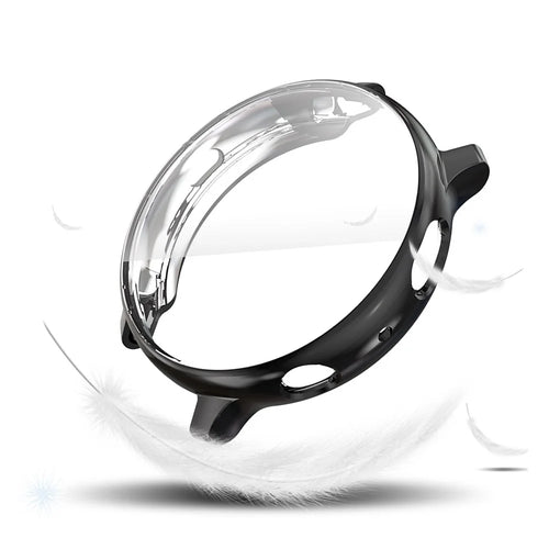 All-round Protective Electroplating TPU Watch Case for Samsung Galaxy Watch Active2 40mm SM-825F/825U/835F - Black - 1
