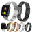 20mm Stainless Steel Smart Watch Replacement Strap for Huami Amazfit GTS - Black - 5
