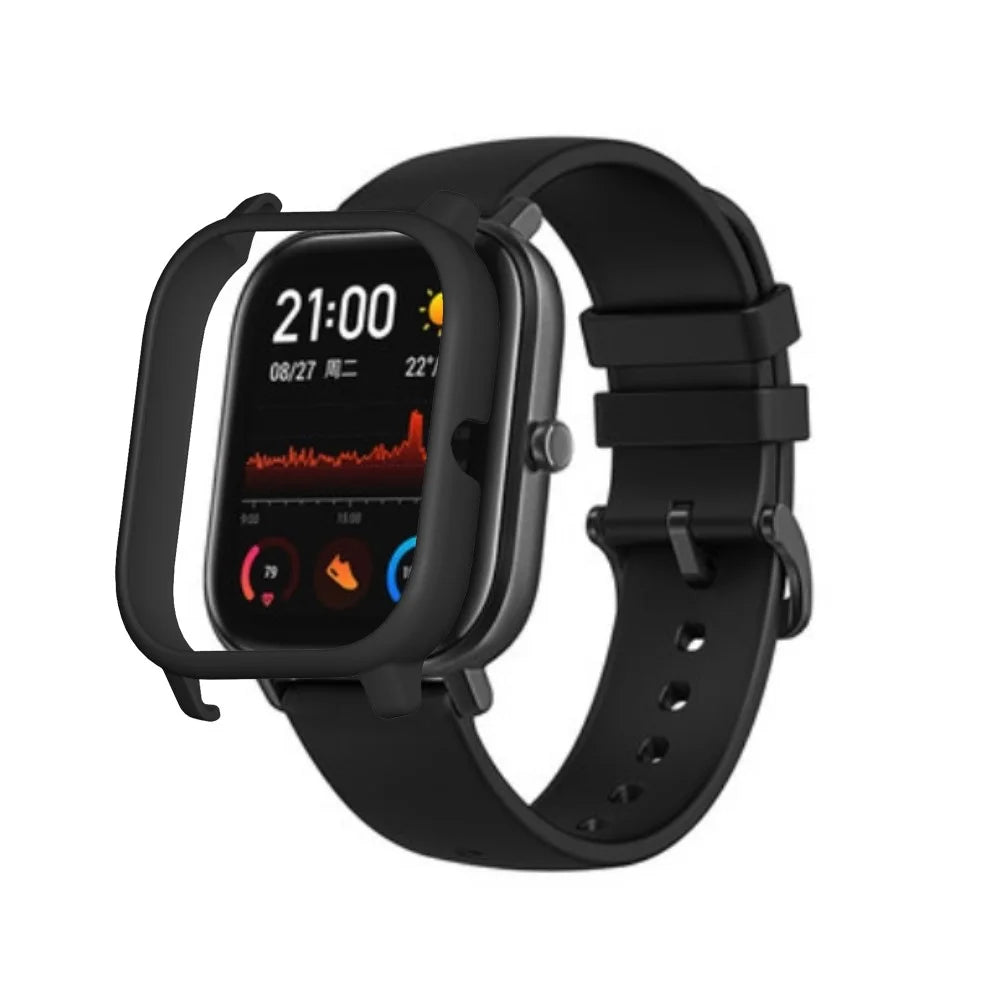 Smart Watch Protective PC Bumper for Amazfit GTS - Black - 1