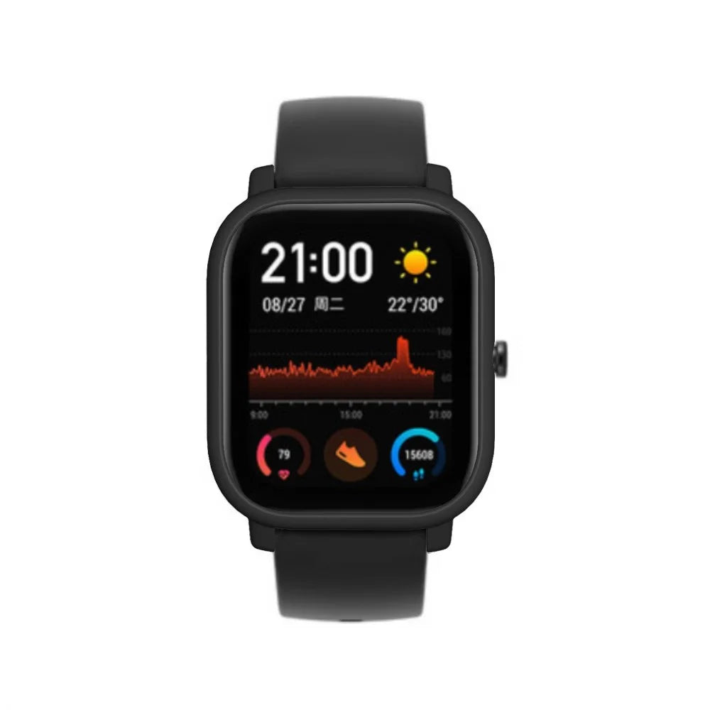 Smart Watch Protective PC Bumper for Amazfit GTS - Black - 2