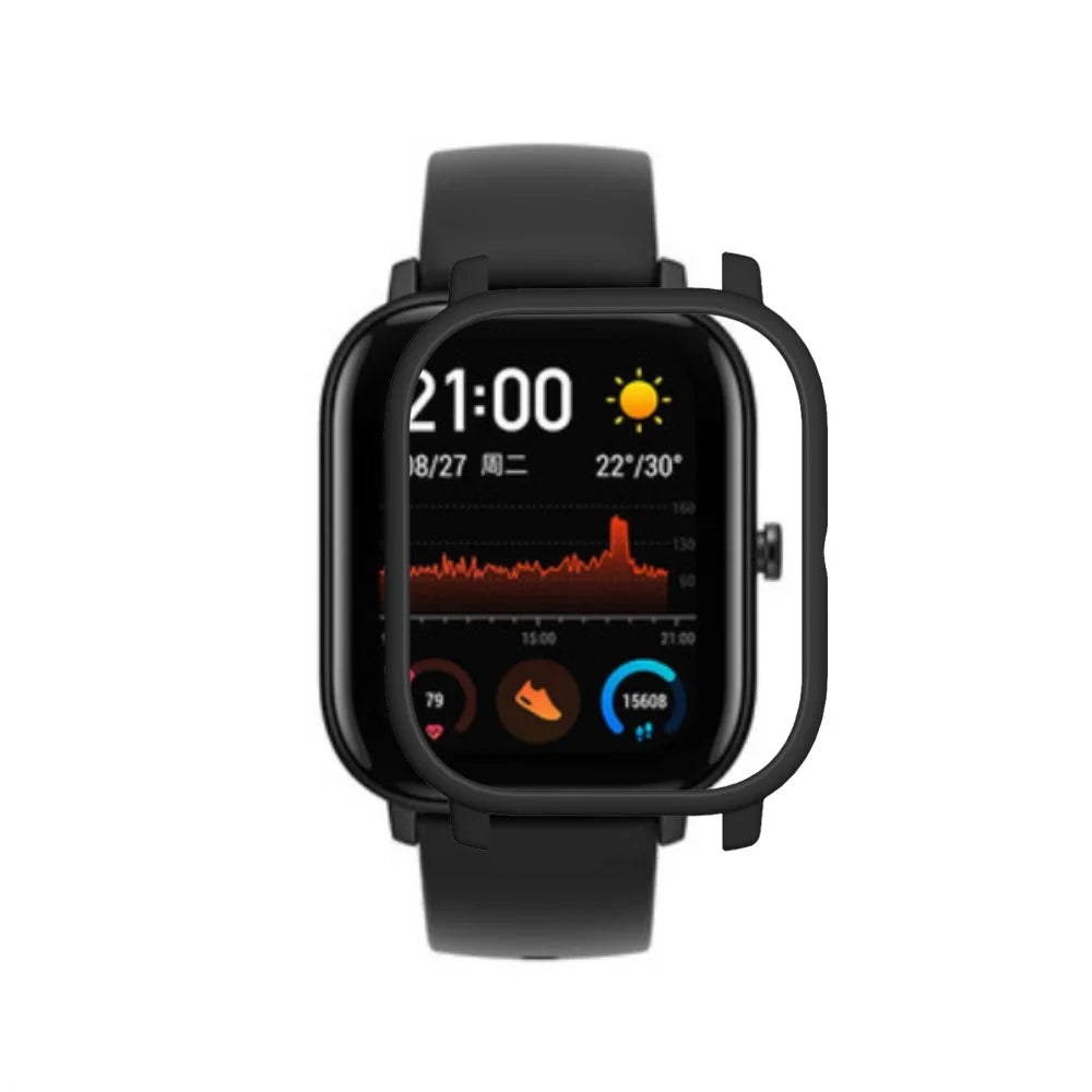 Smart Watch Protective PC Bumper for Amazfit GTS - Black - 3