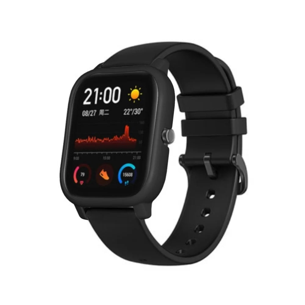 Smart Watch Protective PC Bumper for Amazfit GTS - Black - 4
