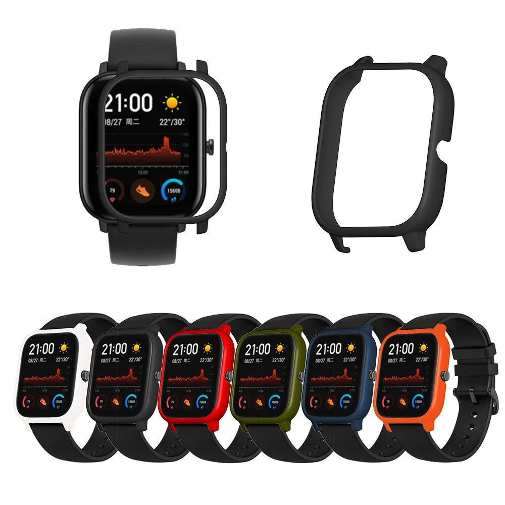 Smart Watch Protective PC Bumper for Amazfit GTS - Black - 7