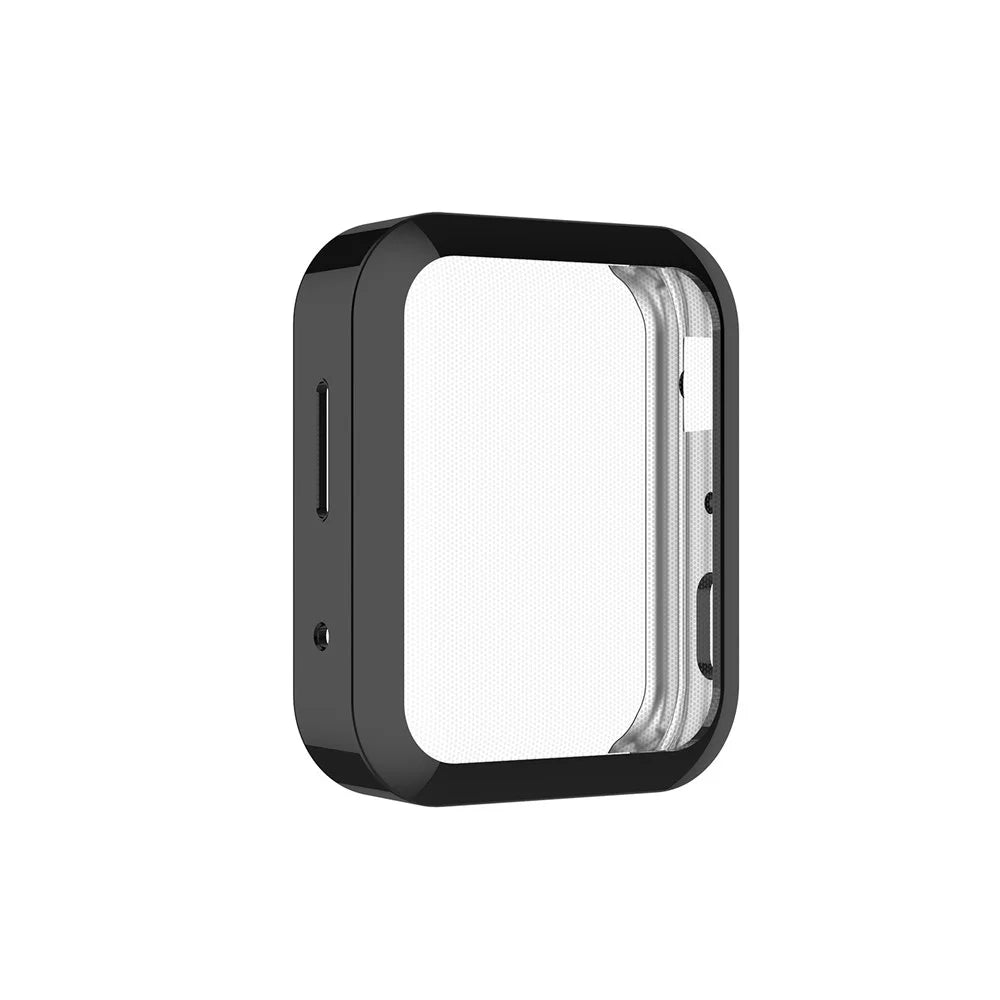 All-round Protective Electroplating TPU Watch Case for Xiaomi Mi Watch - Black - 1