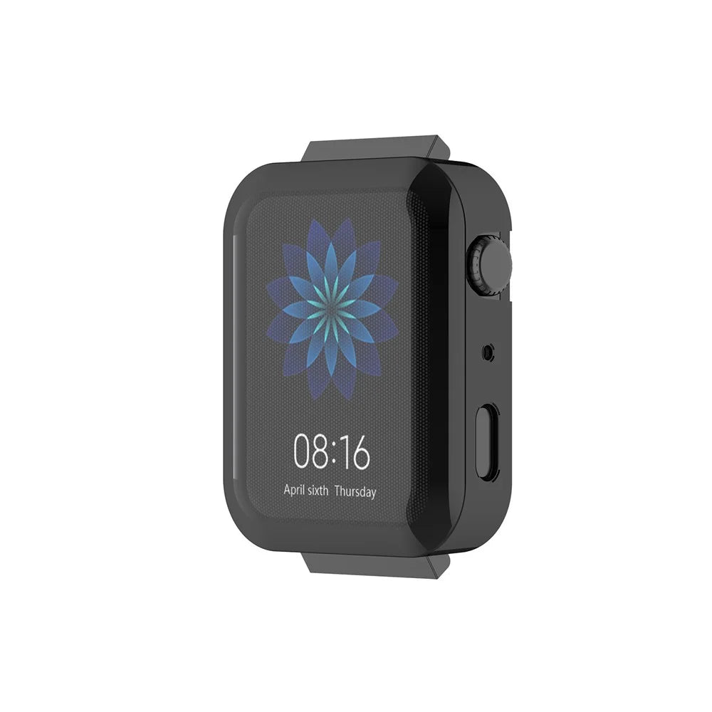 All-round Protective Electroplating TPU Watch Case for Xiaomi Mi Watch - Black - 3