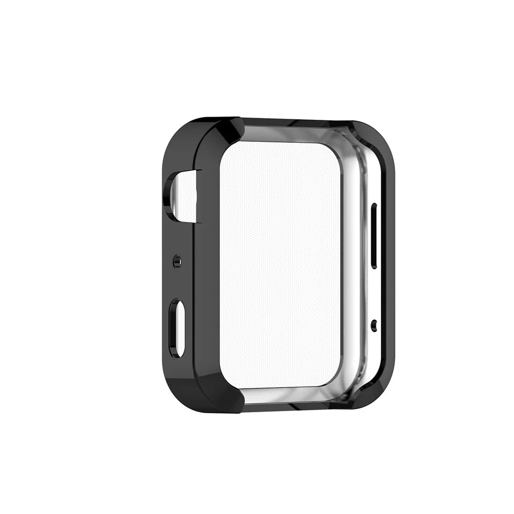 All-round Protective Electroplating TPU Watch Case for Xiaomi Mi Watch - Black - 5