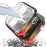 Colorful TPU Watch Protective Case for Apple Watch Series 3/2/1 38mm - Black/Yellow/Red - 3
