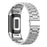 3 Beads Metal Wrist Strap Replacement Smart Watch Band for Fitbit Charge 5 - Silver - 1