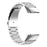 3 Beads Metal Wrist Strap Replacement Smart Watch Band for Fitbit Charge 5 - Silver - 4