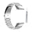 3 Beads Metal Wrist Strap Replacement Smart Watch Band for Fitbit Charge 5 - Silver - 5