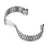 3 Beads Metal Wrist Strap Replacement Smart Watch Band for Fitbit Charge 5 - Silver - 7