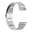 3 Beads Stainless Steel Smart Watch Strap Metal Wristband Replacement for Fitbit Charge 6 / 5 - Silver - 4
