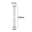 3 Beads Stainless Steel Smart Watch Strap Metal Wristband Replacement for Fitbit Charge 6 / 5 - Silver - 6